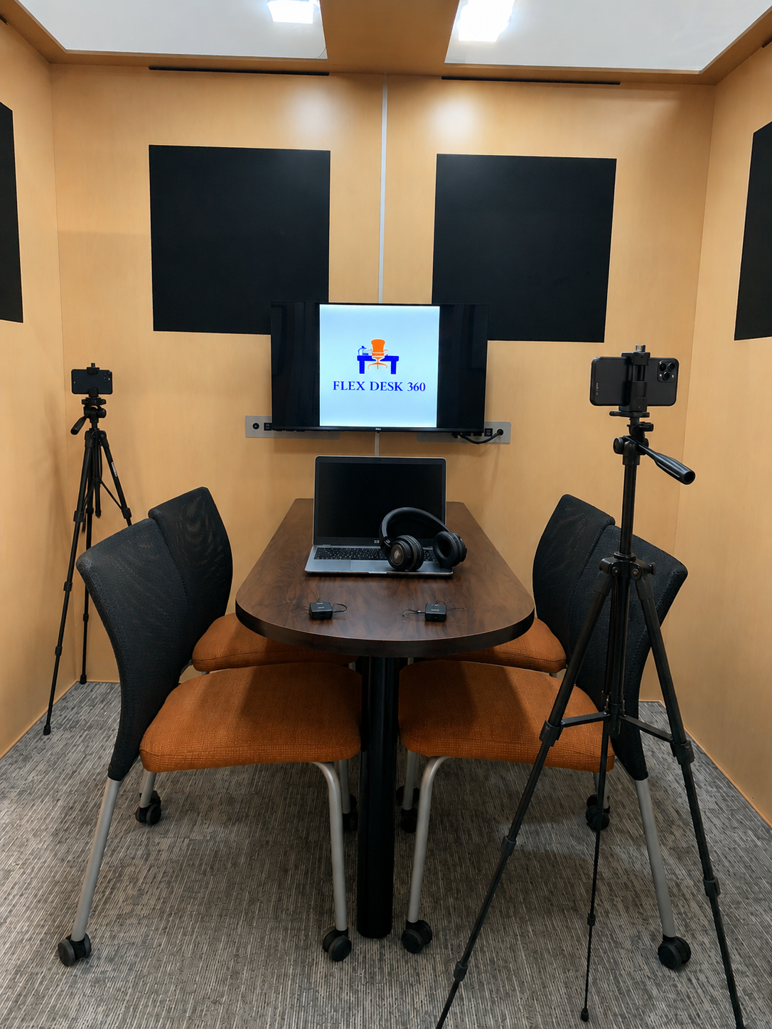 Podcast Studio at Flex Desk 360